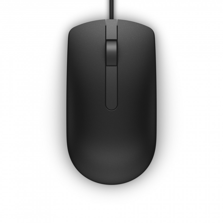 DELL Ratón con cable - MS116 - negro - (RTL BOX)