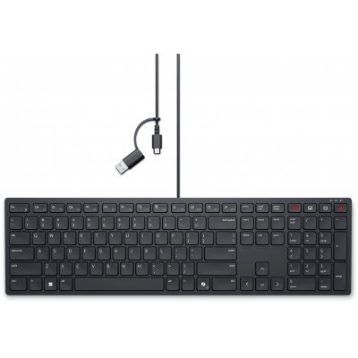 KB525C teclado Oficina USB QWERTY Español Negro