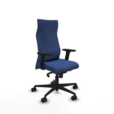 Albacete dirección sincro bali azul marino brazos 2D base nailon ruedas 65 nailon