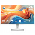 Monitor MSI PRO MP243W E14, 23,8 pulgadas, Full HD, IPS, 144 Hz, 4 ms GtG, altavoces, HDMI, DisplayPort, blanco