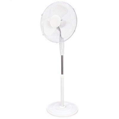 Ventilador de pie nevir nvr - vp40r - b 40cm - 40w - 3 velocidades - aspas blancas