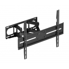 AISENS Soporte eco giratorio, inclinable y nivelable para monitor/TV 40kg de 37-80, Negro