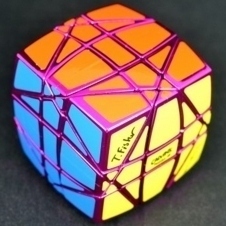 Cubo de rubik calvin's hexaminx rosa