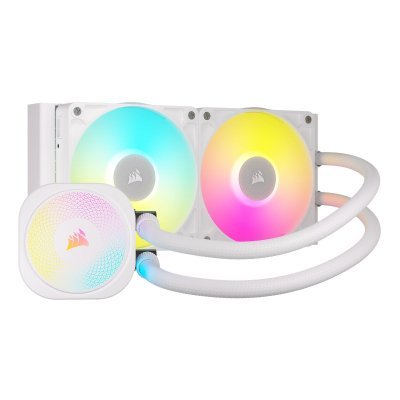 iCUE LINK TITAN RX RGB Procesador Sistema de refrigeración líquida todo en uno 12 cm Blanco 1 pieza(s)