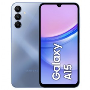 Teléfono móvil Samsung A15 4/128 6,5 azul