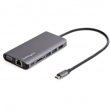 StarTech.com Adaptador HUB USB-C/HDMI/VGA/USB 3.0/SD/Ethernet