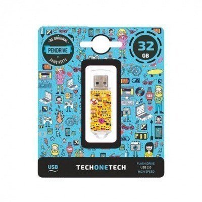 PENDRIVE 32GB TECH ONE TECH EMOJITECH EMOJIS