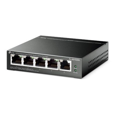 Switch TP-Link TL-SG105PE 5 Puertos/ RJ-45 10/100/1000 PoE