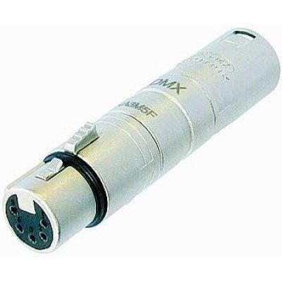 Adaptador XLR Macho 3Pin a XLR Hembra 5Pin