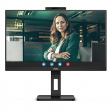 MONITOR AOC 27″ QHD USB-C WEBCAM ALTAVOCES 75 HZ 4MS IPS NEGRO