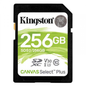 Tarjeta mde memoria SD Kingston SDS2/256GB SD XC 256GB clase 10