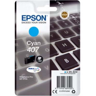 WF-4745 SERIES INK CARTRIDGE L CIAN 1X38.1 ML CIAN