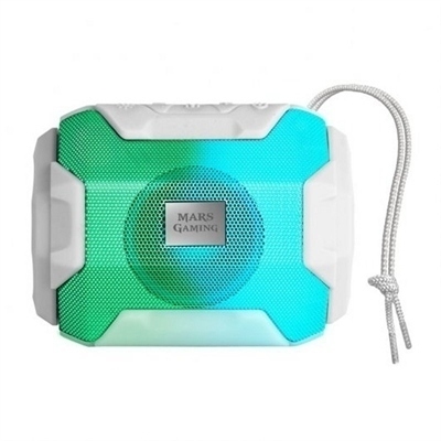 Mars Gaming Altavoz Bluetooh RGB MSBAX 10W White