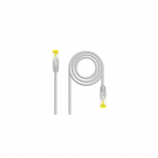 LATIGUILLO NANOCABLE CAT 6A LSZH SFTP 1METRO BLANCO 10.20.1901-W
