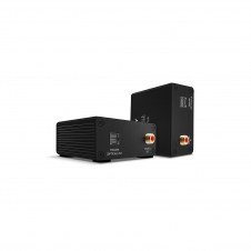 Lindy 70456 extensor audio/video Transmisor y receptor de señales AV Negro