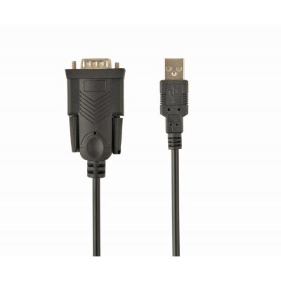 UAS-DB9M-02 cable de serie Negro 1,5 m USB tipo A DB-9