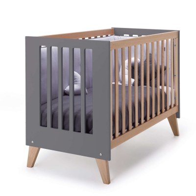 Cuna bebé y escritorio 60x120 cm (2 en 1) · NEXO Marengo · Alondra