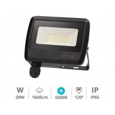 Foco LED 20W 6500K 1600lm IP65 GARSACO