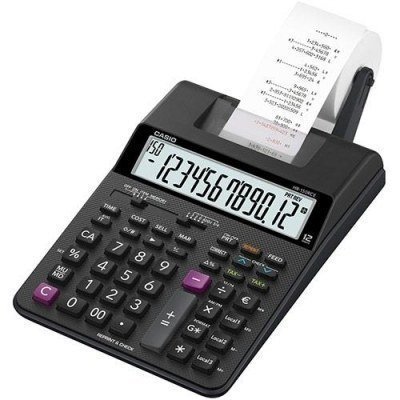 CASIO CALCULADORA DE OFICINA CON IMPRESORA NEGRO HR-150RCE
