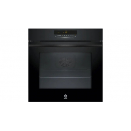 Horno multifunción Balay 3HB5879N7, Pirolítico + Hidrolítico, 71 litros, 60 cm, Home Connect, Raíles flex, Aire caliente, clase A+, negro