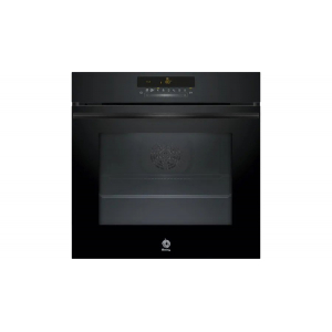 Horno multifunción Balay 3HB5879N7,  Pirolítico + Hidrolítico, 71 litros, 60 cm,  Home Connect, Raíles flex, Aire caliente, clase A+, negro