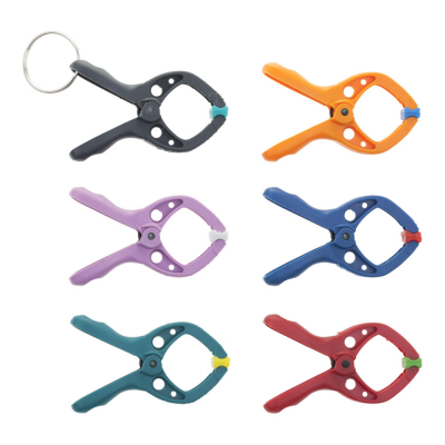 Pinza mini con resorte microfix s, 20 mm, 6 uds