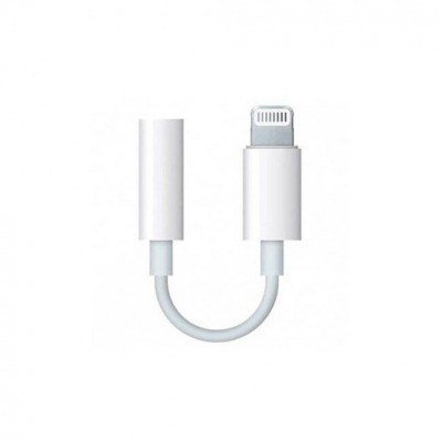 Adaptador apple lightning a jack 3.5mm macho - hembra