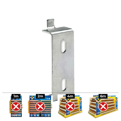 Soporte fijación radiador srp (2 unid)