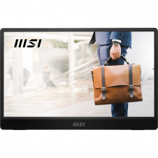 MSI Pro MP161 E2 Monitor portátil Negro 39,6 cm (15.6