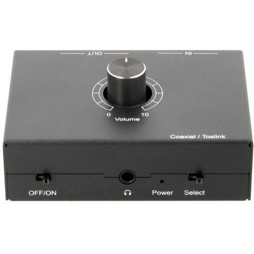 Convertidor de Audio Digital a Analógico con control volumen
