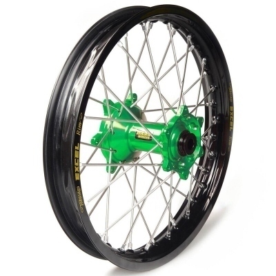 Rueda completa Haan Wheels aro negro 18-2,50 buje verde 1 26013/3/7 1 26013/3/7