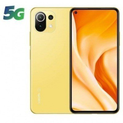 Smartphone Xiaomi Mi 11 Lite 8GB/ 128GB/ 6.55/ 5G/ Amarillo Cítrico