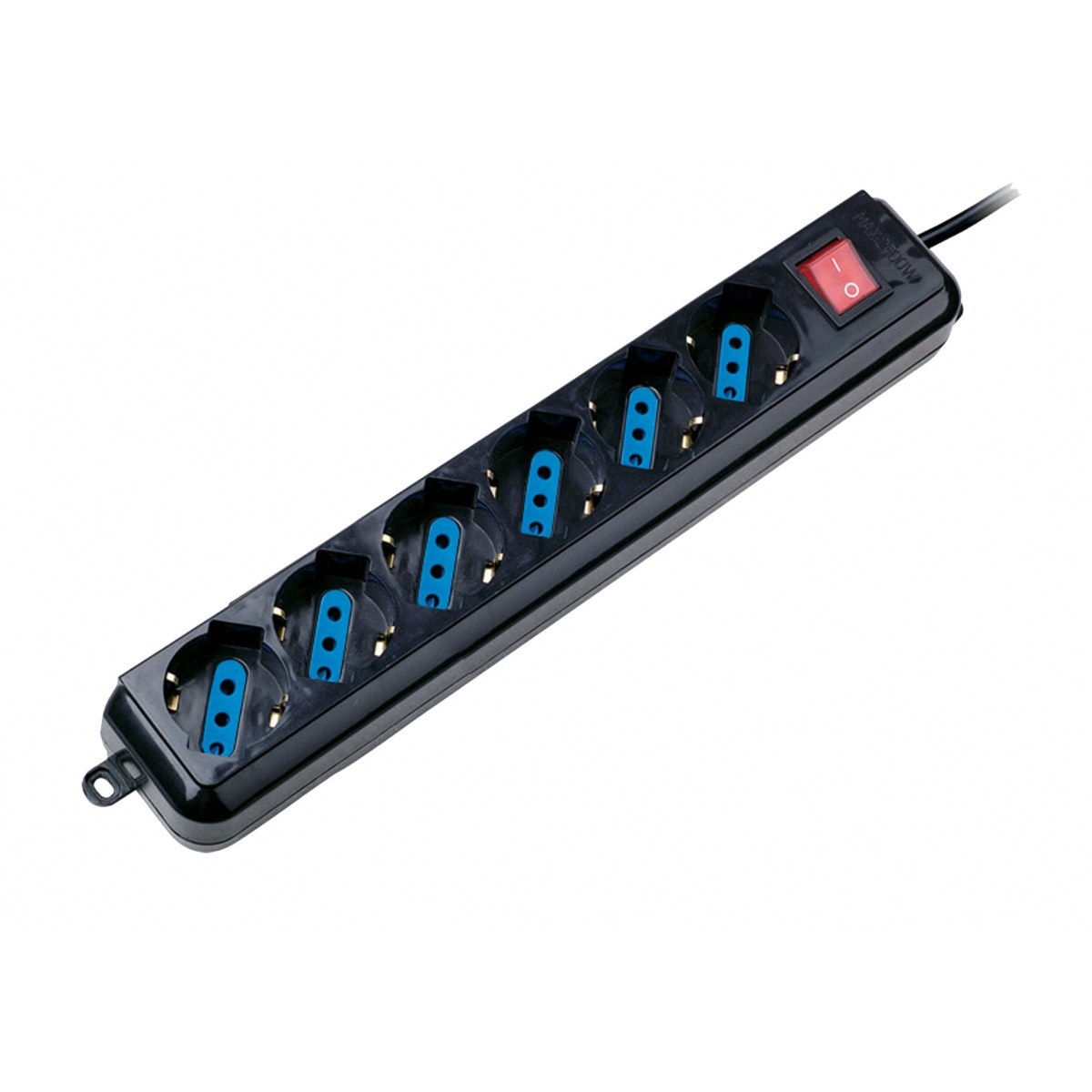 Ewent - Ew3925 Regleta de 6 tomas con proteccion