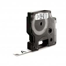 Dymo D1 Etiquetas durable negro sobre blanco 12mm x 5.5m