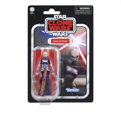 Figura hasbro star wars the clone wars asajj ventress