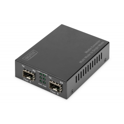 Convertidor de medios SFP Gigabit multimodo/monomodo