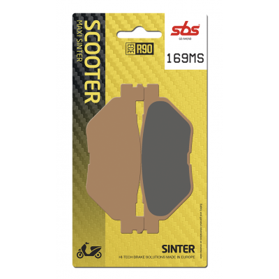 MS Scooter Maxi Sintered Brake Pads SBS 169MS