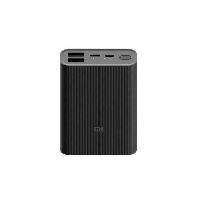 Powerbank 10000mAh Xiaomi Mi Power Bank 3 Ultra Compact/ Negra