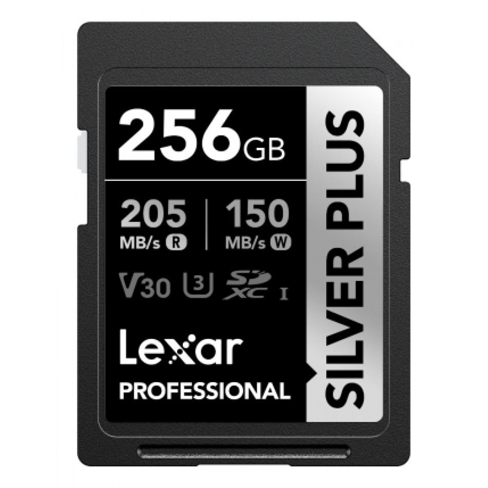 Professional SDXC SilverP UHS-I 256 GB