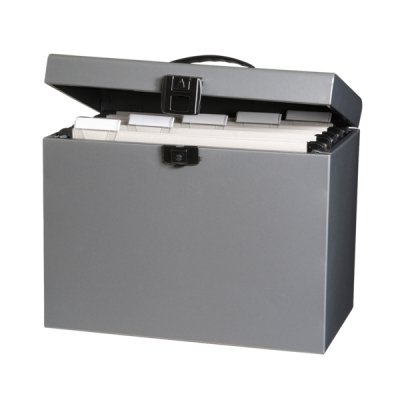 Oxford Class N' Go Classic Maletin de Metal para Carpetas Colgantes A4 - Resistente y Duradero - 220x295x370mm - Ideal para Organizar Documentos - Practico y Funcional