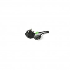 StarTech.com PXT101UK3M Cable de Alimentación Corriente de 3m para Ordenador C13 a Enchufe Británico Clavija Inglesa - BS 1363 - Negro