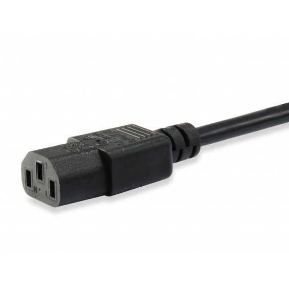 Equip Conector IEC C7 a 2 PIN 1.8m - Cable Alimentación