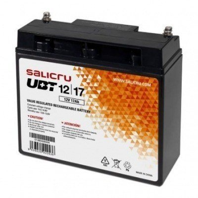 Batería Salicru UBT 12/17 compatible con SAI Salicru según especificaciones