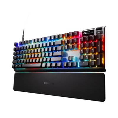 Steelseries APEX PRO GEN 3 teclado Juego USB Inglés de EE. UU. Negro