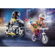 Playmobil starter pack fuerzas especiales y ladr