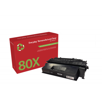 Everyday Tóner Everyday™ Mono remanufacturado de Xerox es compatible con HP 80X (CF280X), Capacidad alta
