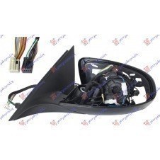 RETROVISOR ELÉCTRICO CALEFACTABLE PLEGABLE CON MEMORIA Y LUZ DE SUELO (SOLO CUERPO) 18PIN (ALTA CALIDAD)