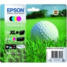 Epson Multipack 4 colores 34XL DURABrite Ultra Pelota de golf