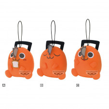 Peluche banpresto chainsaw man - the movie: reze arc sitting pochita plush collection 11cm