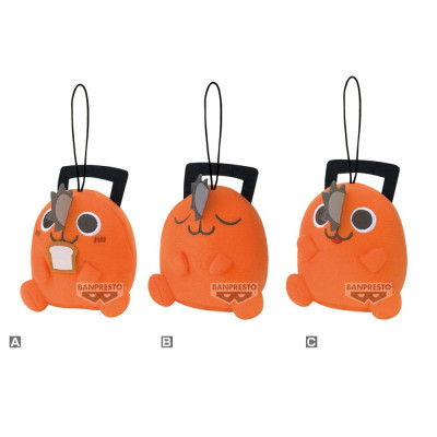 Peluche banpresto chainsaw man - the movie: reze arc sitting pochita plush collection 11cm